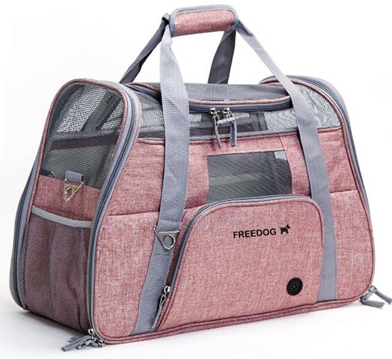 Picture of Freedog Crossworld pink bag